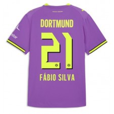 Borussia Dortmund Fabio Silva #21 Tredje Tröja 2026-27 Korta ärmar